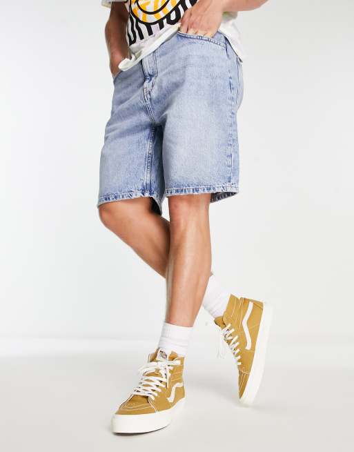 Vans sk8 store hi mustard