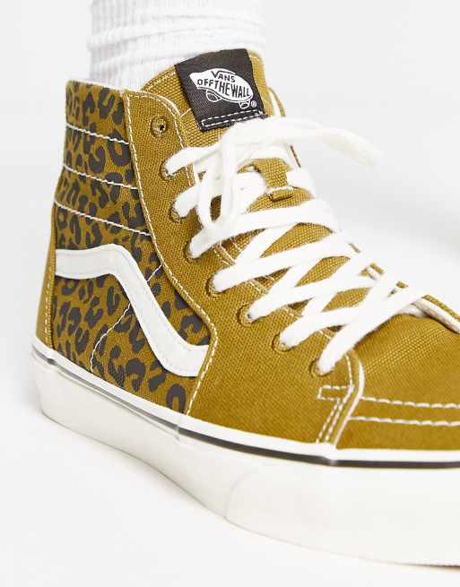 Vans high tops hot sale leopard print