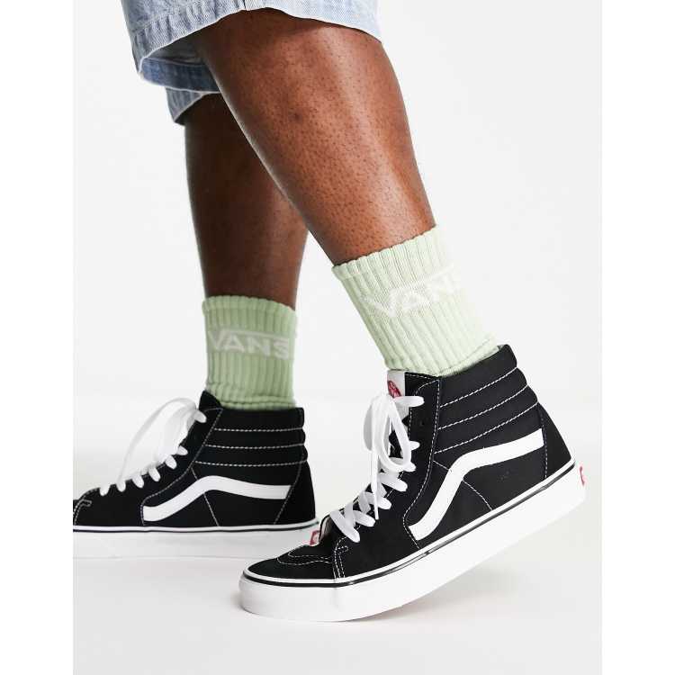 High top 2024 vans with socks