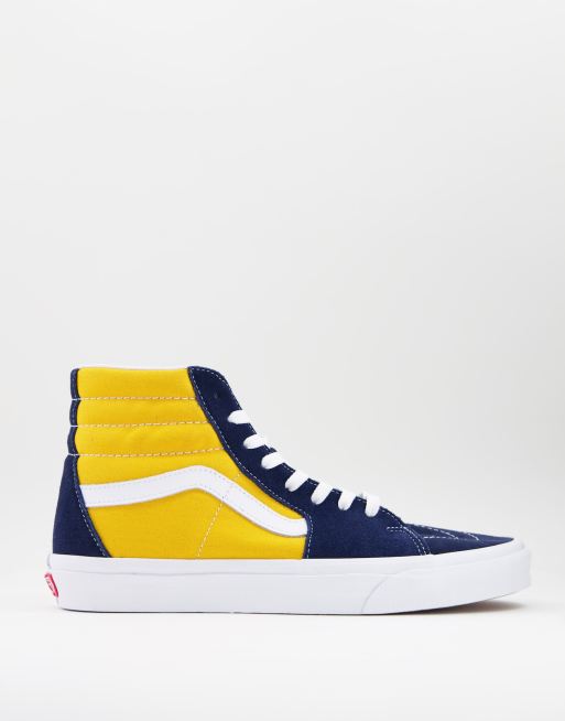 Vans store jaune bleu