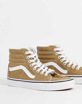brown vans trainers