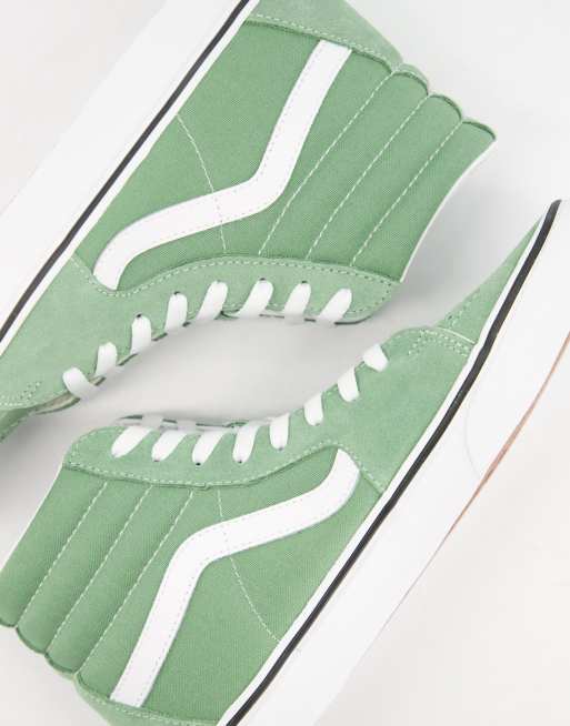 Vans sk8 best sale hi neptune green