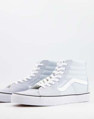 Vans SK8-Hi trainers in light blue