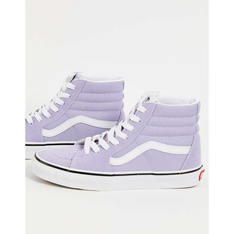 Vans SK8 Hi trainers in lilac