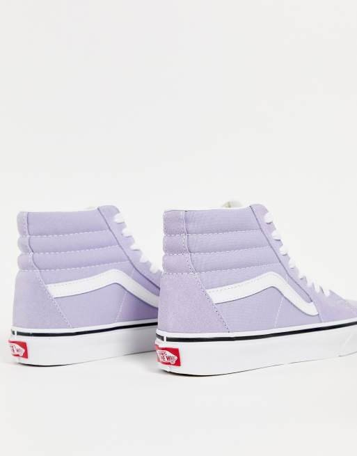 Vans sk8 hi store lavender