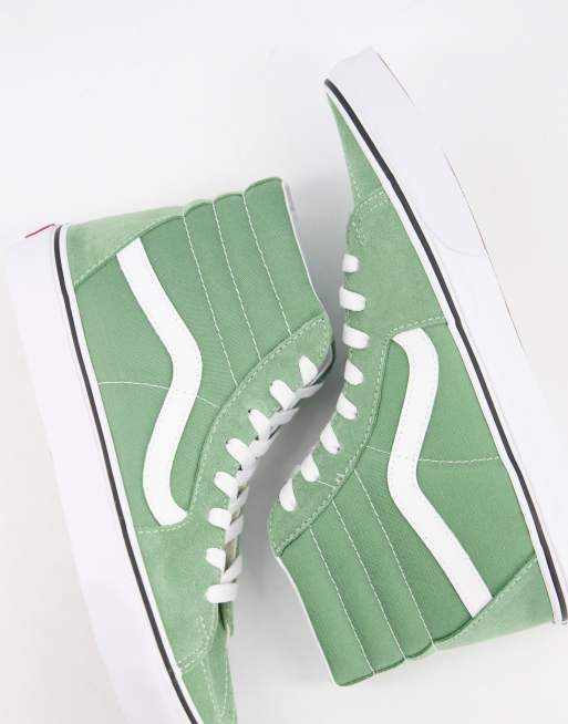 Vans on sale montante vert