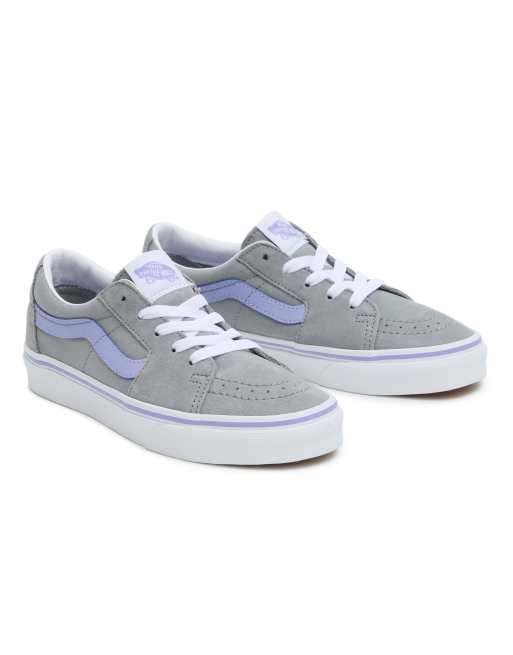 Vans - Sk8 - Lage sneakers in neutraal grijs