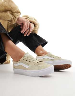 Vans - Sk8-Lo - Sneaker in Hellbraun-Neutral