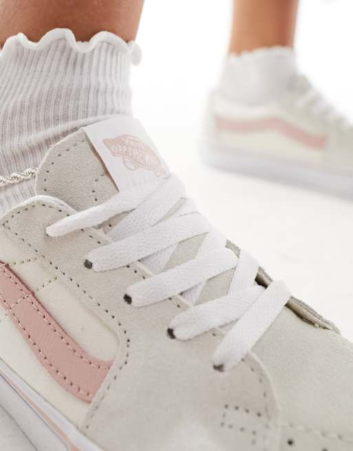 Vans grigie e outlet rosa