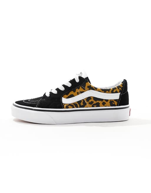 vans leopard noir