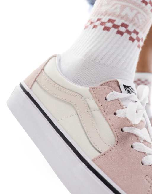 Vans basse outlet rose