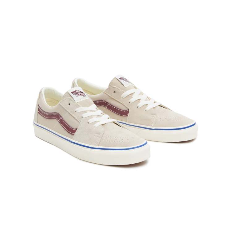 Vans rouge online basse