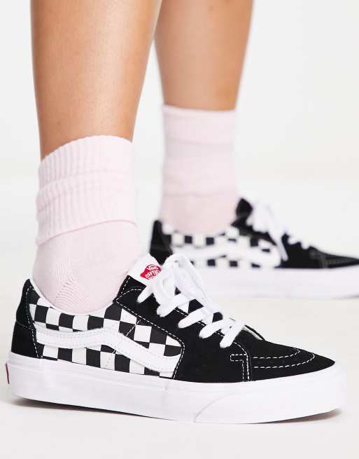 Checkerboard vans outlet low