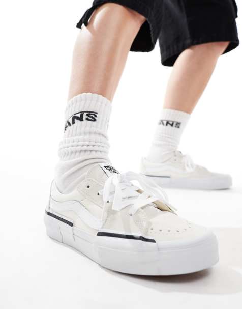 Vans – SK8-Low Rearrange – Buty sportowe w kolorze złamanej bieli - view 1
