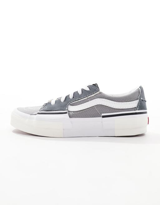 Vans sk8 deals low kids Silver