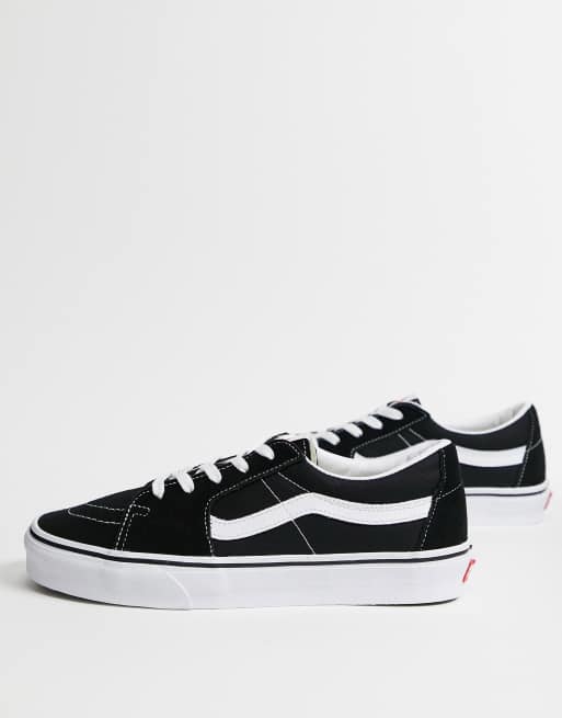 Vans – Sk8-Low – Sneaker in Schwarz 