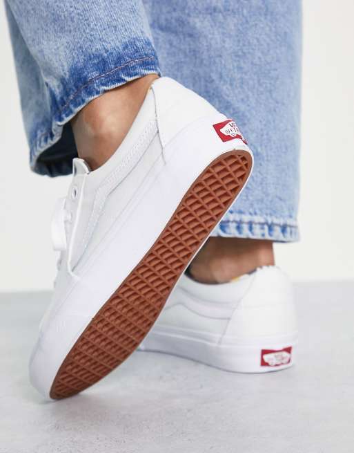 Vans store basse bianche