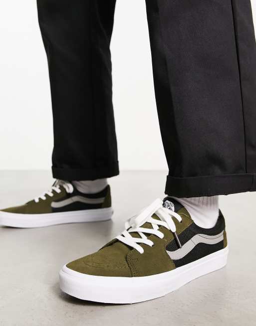 Vans cheap basse verde