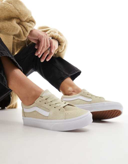 Vans store basse beige