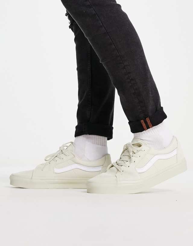 Vans SK8-Low sneakers in bone white