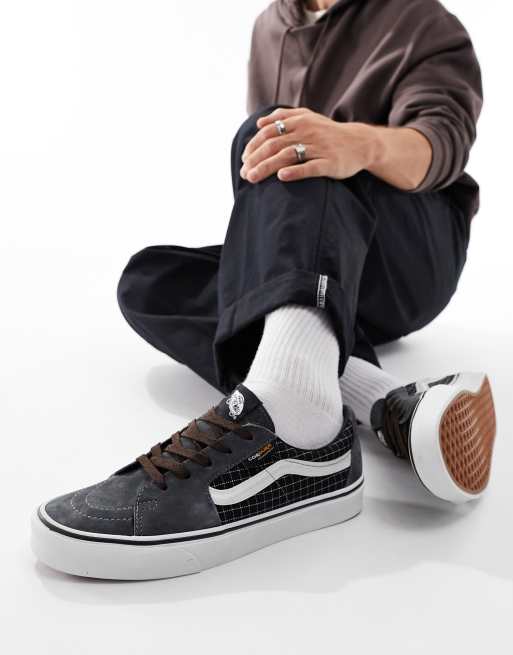Vans - SK8-Low - Sneakers in cordura tingrijs