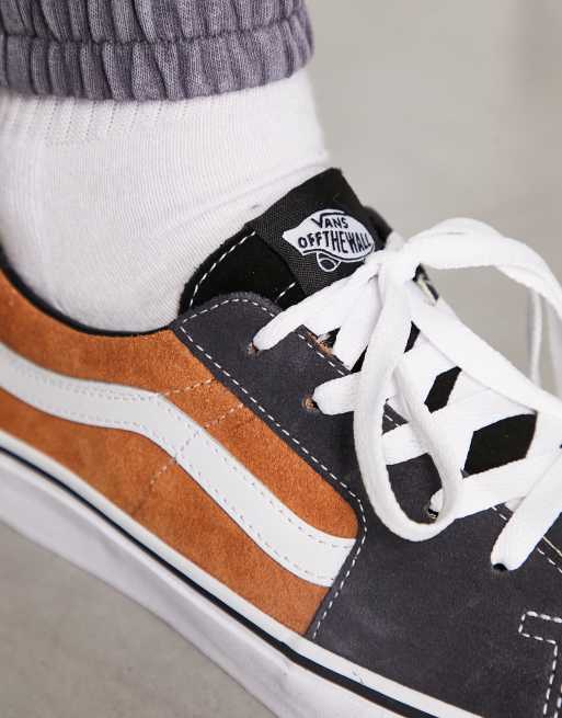 Orange and clearance grey vans