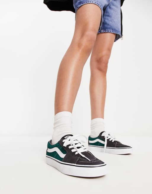 Vans Sk8 Low sneakers in green/gray