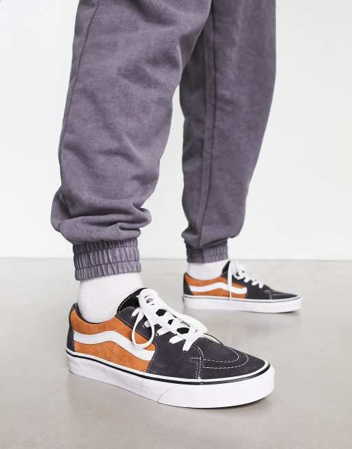 Grey and orange on sale sneakers