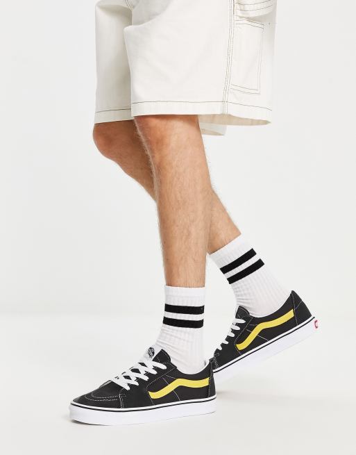 Vans Sk8-Low sneakers in navy | ASOS