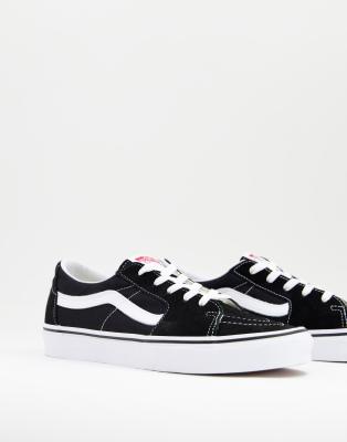 Vans Sk8-Low trainers in black - ASOS Price Checker