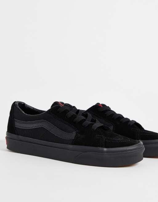 Vans sk8 low on sale black