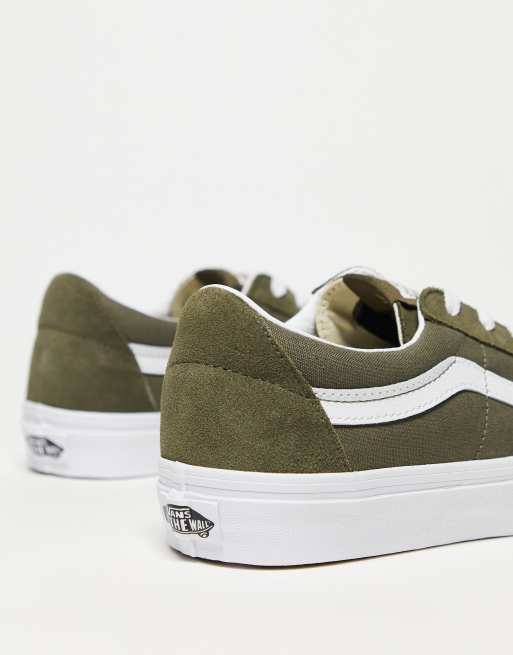 Vans SK8 Low trainers in brown ASOS