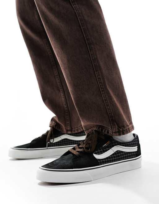 Black vans hotsell low top