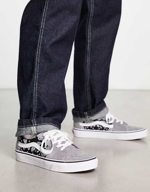 Grey hotsell vans low