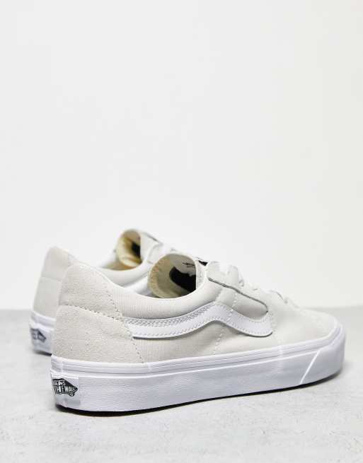 White vans thin clearance sole