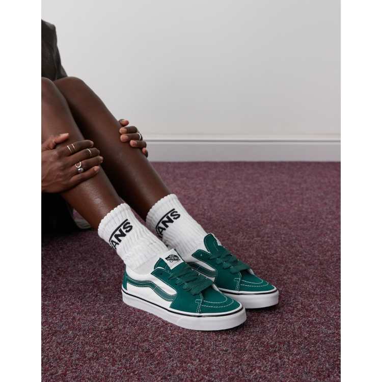 Vans sk8 low green sales