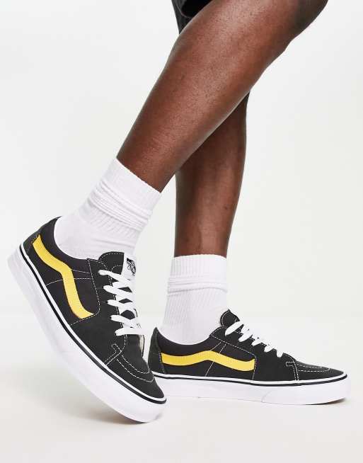 Vans - SK8-Low Utility Pop - Marineblå og grønne sneakers