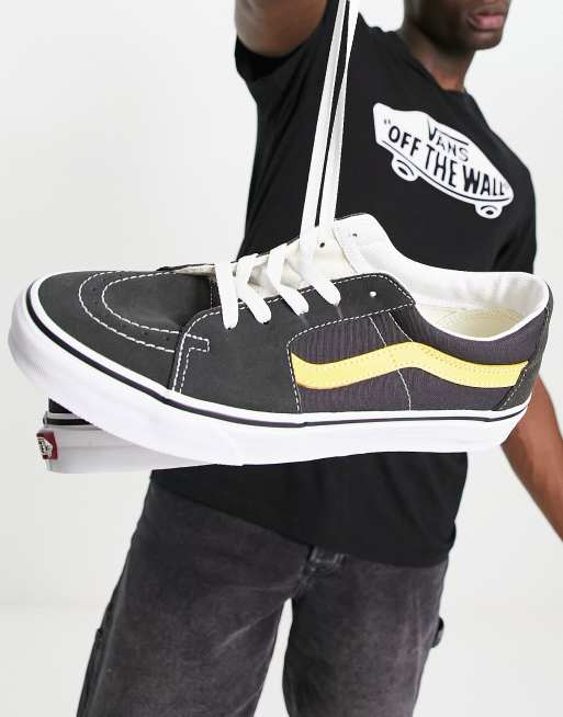 Vans sk8 low clearance mens yellow