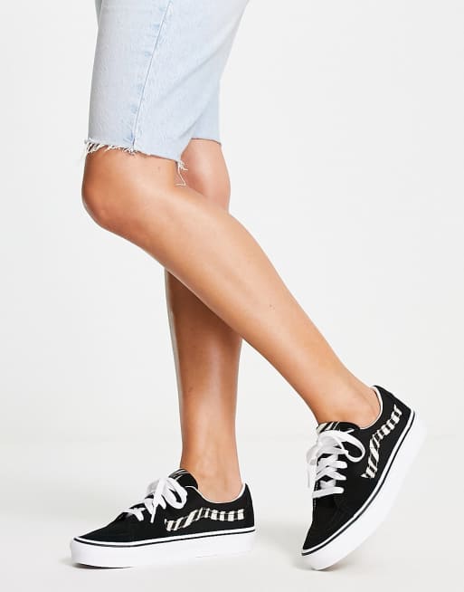 Vans on sale plimsolls womens