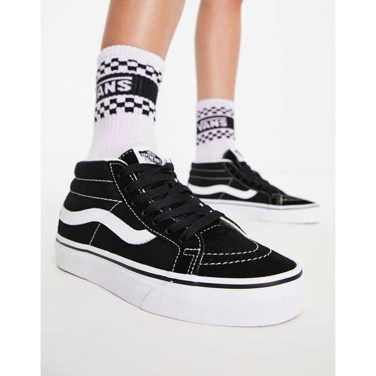 vans sk8 noire et blanche