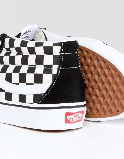 Sk8 mid store reissue checkerboard