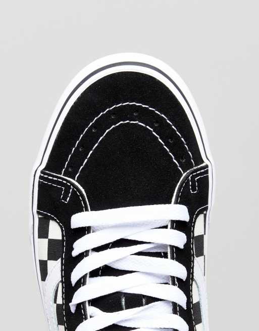 Vans clearance alte quadretti