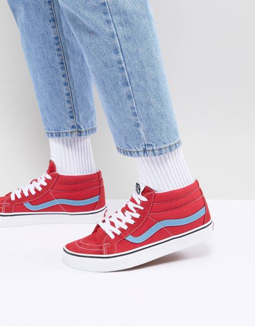 Vans 2025 mid red