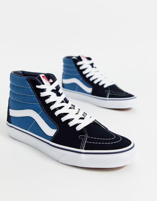 Vans alte clearance blu