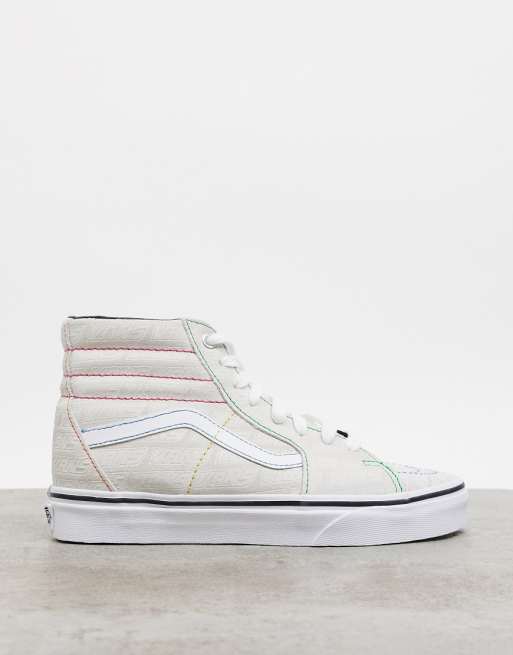 vans bianche alte vans bianche alte