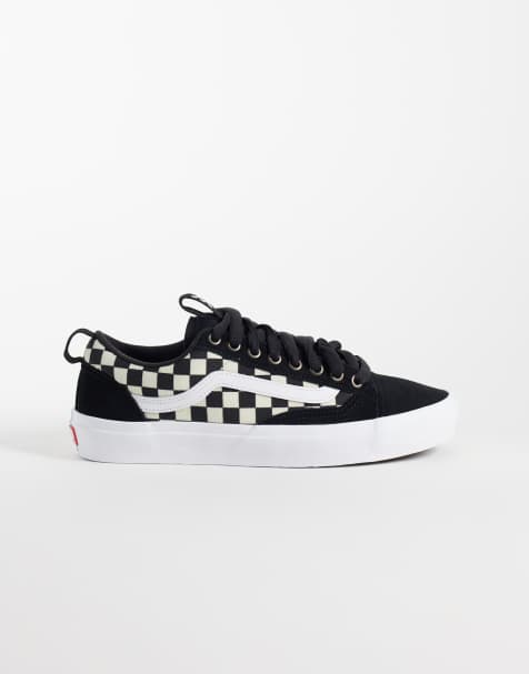 Vans Skate Old Skool 36 + sneakers i svartvitt rutmönster - view 1