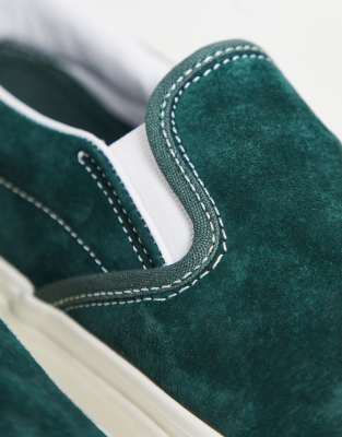 vans velours vert