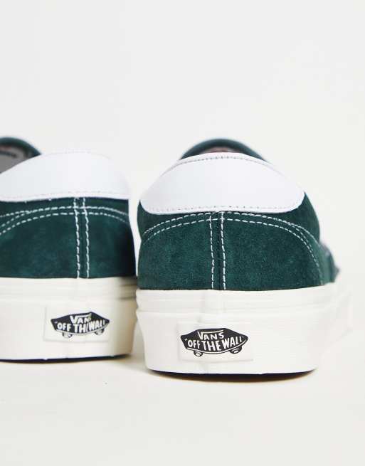 Vans slip shop on homme verte