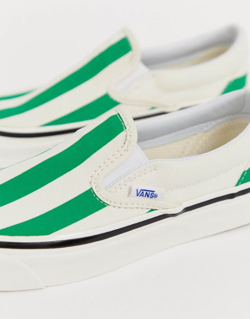 Vans store green stripe