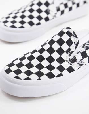 vans checkered mules